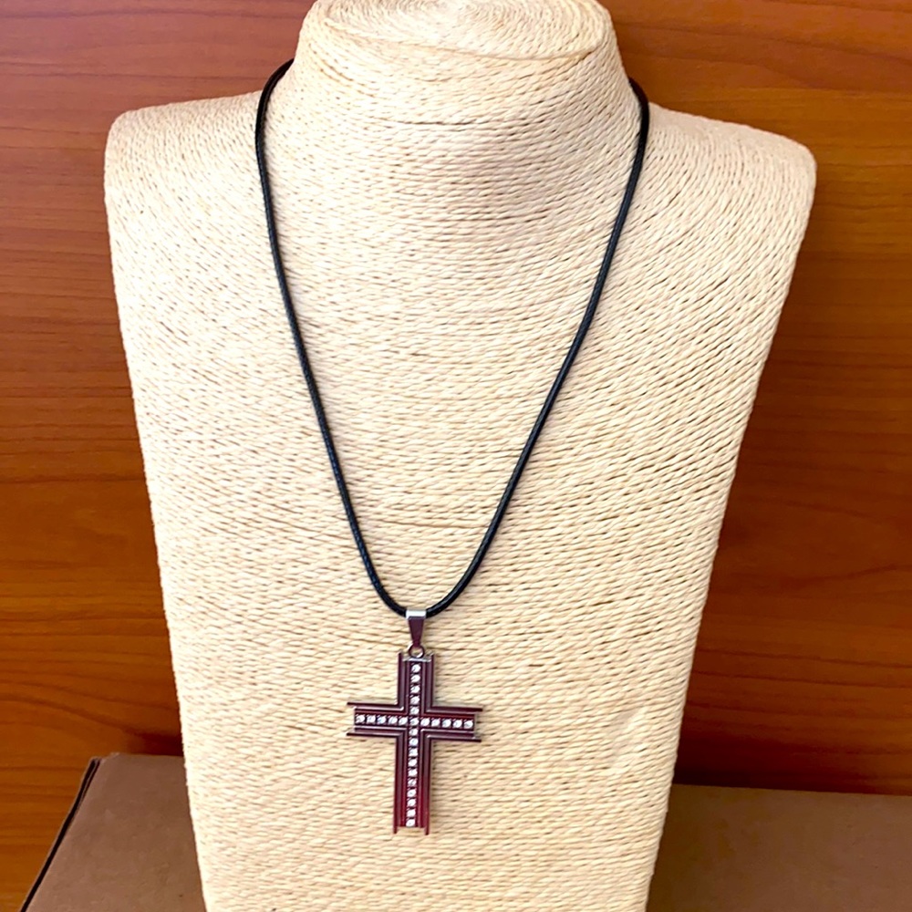 Cross Necklaces Men’s stainless steel Necklaces